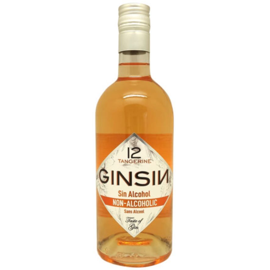 Ginebra Tangerina Sin Alcohol SinGluten 700ml Ginsin