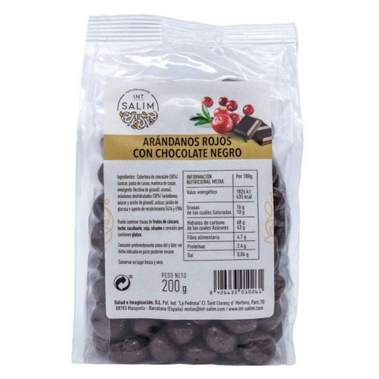 Arandano Rojo con Chocolate Negro 200g Int-Salim