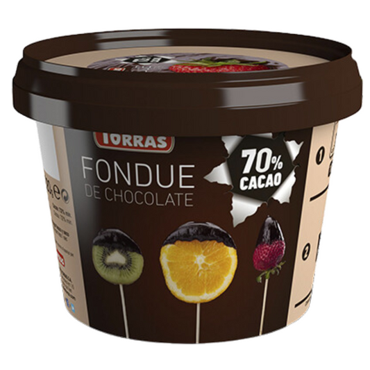 Chocolate Fondue 70 Gluten-Free Cocoa 220g Torras