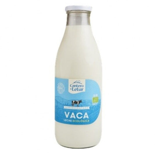 Semi-skimmed cow's milk organic 1L El Cantero de Letur