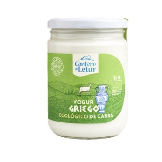Greek-style organic goat yogurt 420gr El Cantero de Letur