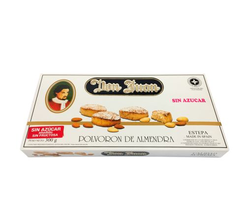 Polvorones de almendra SinAzucar 300g Don Juan