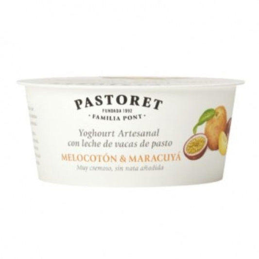 Yogur Artesanal Melocoton Maracuyá 125gr Pastoret