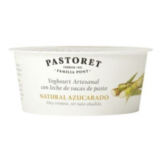 Yogur Artesanal Natural Azucarado 125gr Pastoret