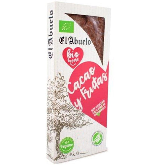Nougat Cocoa and Fruits Eco Vegan Gluten Free 200g El Abuelo 