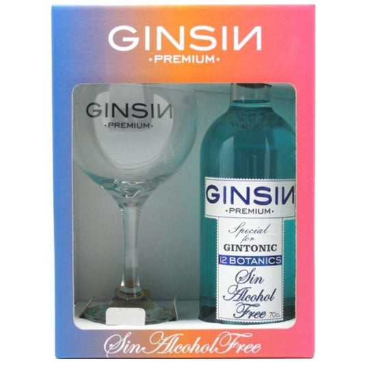 Ginebra 12 Botanicos Sin Alcohol SinGluten 700ml Ginsin