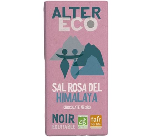 Dark Chocolate with Himalayan Pink Salt Bio 100g Altereco 