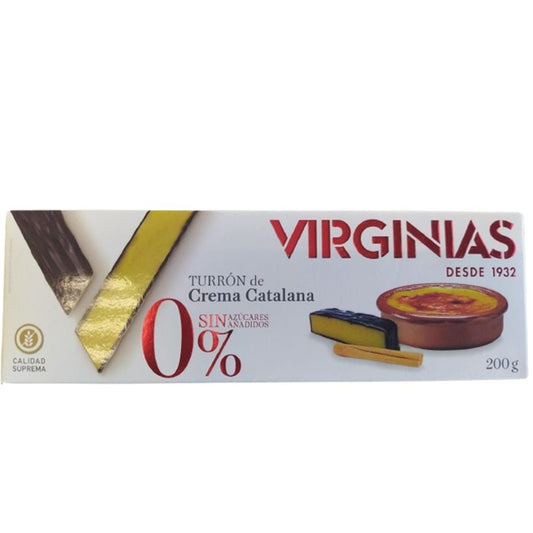 Nougat Catalan Cream Choco Sugar Free 200g Virginias 